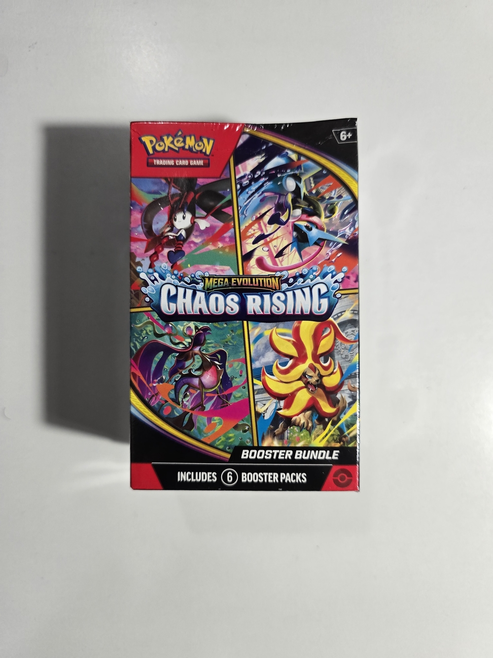 ​Pokemon Mega Evolution Chaos Rising Booster Bundle 6 Packs Sealed TCG New